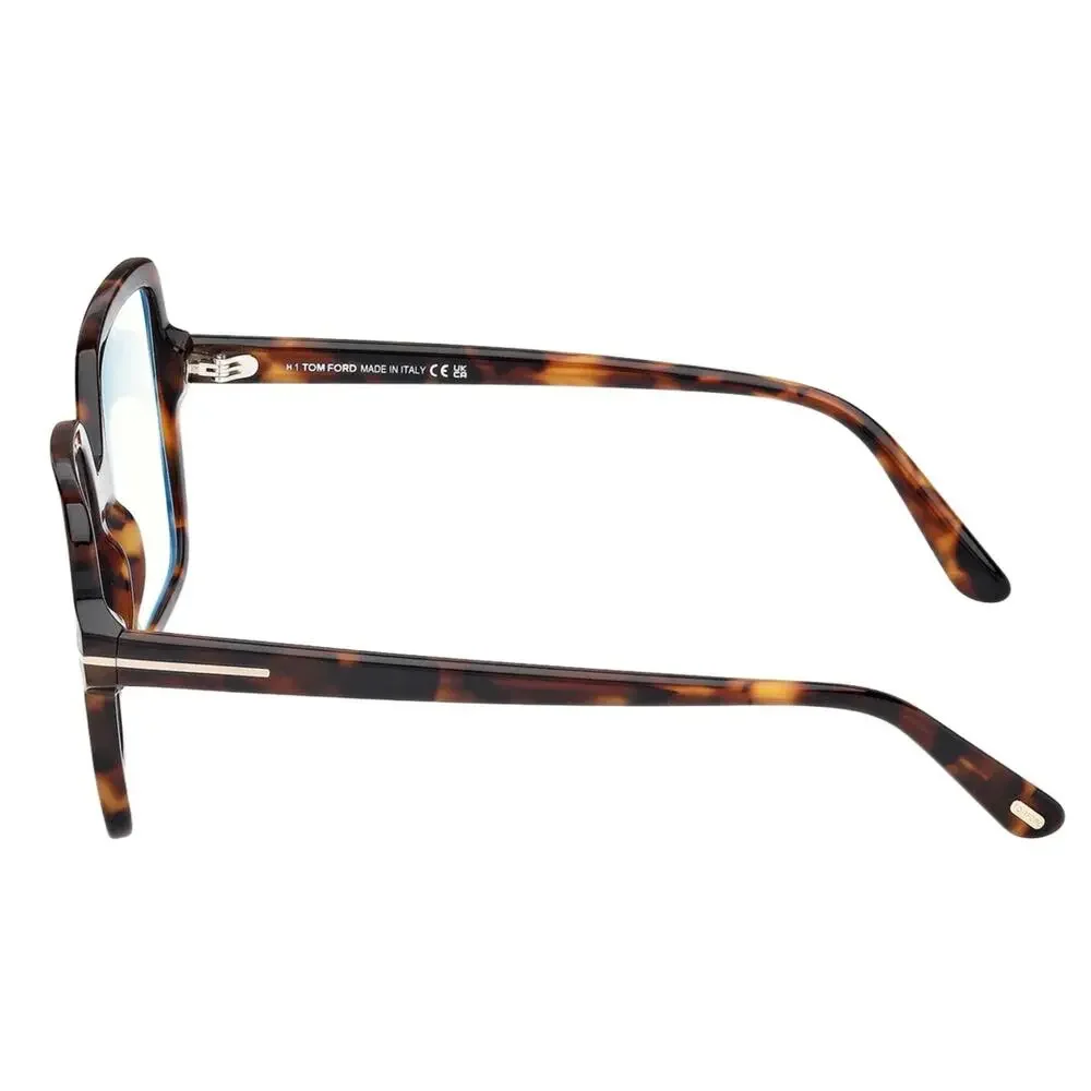 Tom Ford FT6063-B Havana Brown Square Bluelight Frames